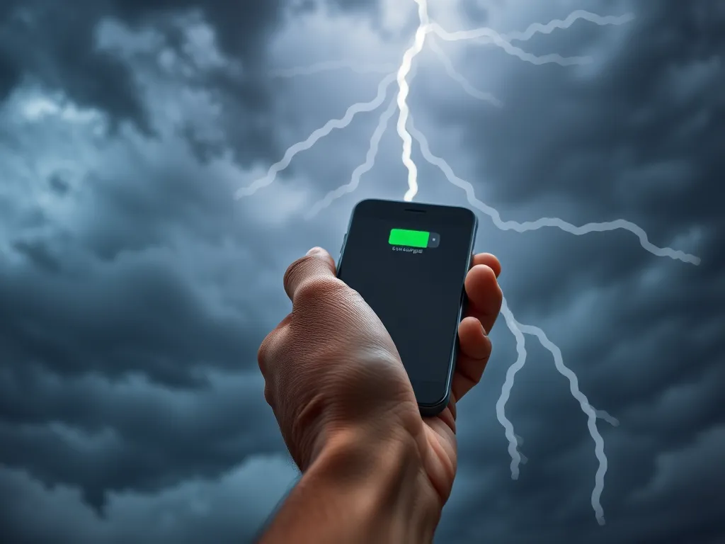 Czy podczas burzy można ładować telefon?